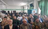 حضور محمد محمدزاده رییس سازمان جهادکشاورزی خراسان شمالی در دفتر امام جمعه استان بمناسبت آغاز هفته دفاع مقدس